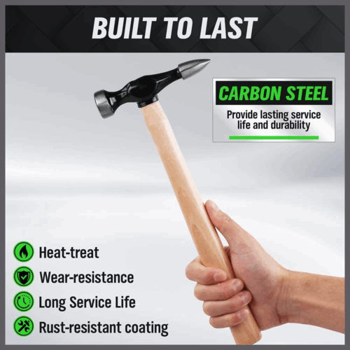 7 Piece Auto Body Repair Kit, Auto Body Tools, Auto Body Repair Tools with Carbon Steel Hammer Heads - Image 6
