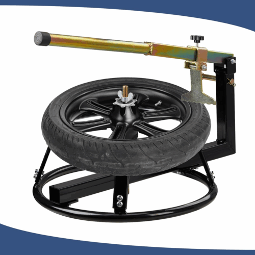 Tire Change Stand for 16in to 21in Tires Motorcycle Dirt Bike Bead Breaker Tire Changer Changing Stand Mount, Black - Image 2